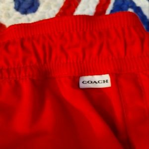 Coach swim trunks